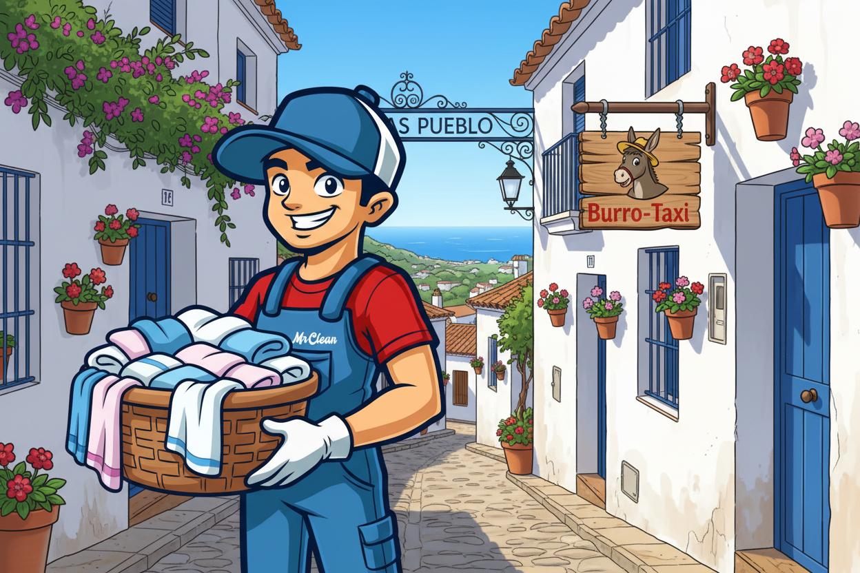 Laundry service in Mijas Pueblo, Costa del Sol