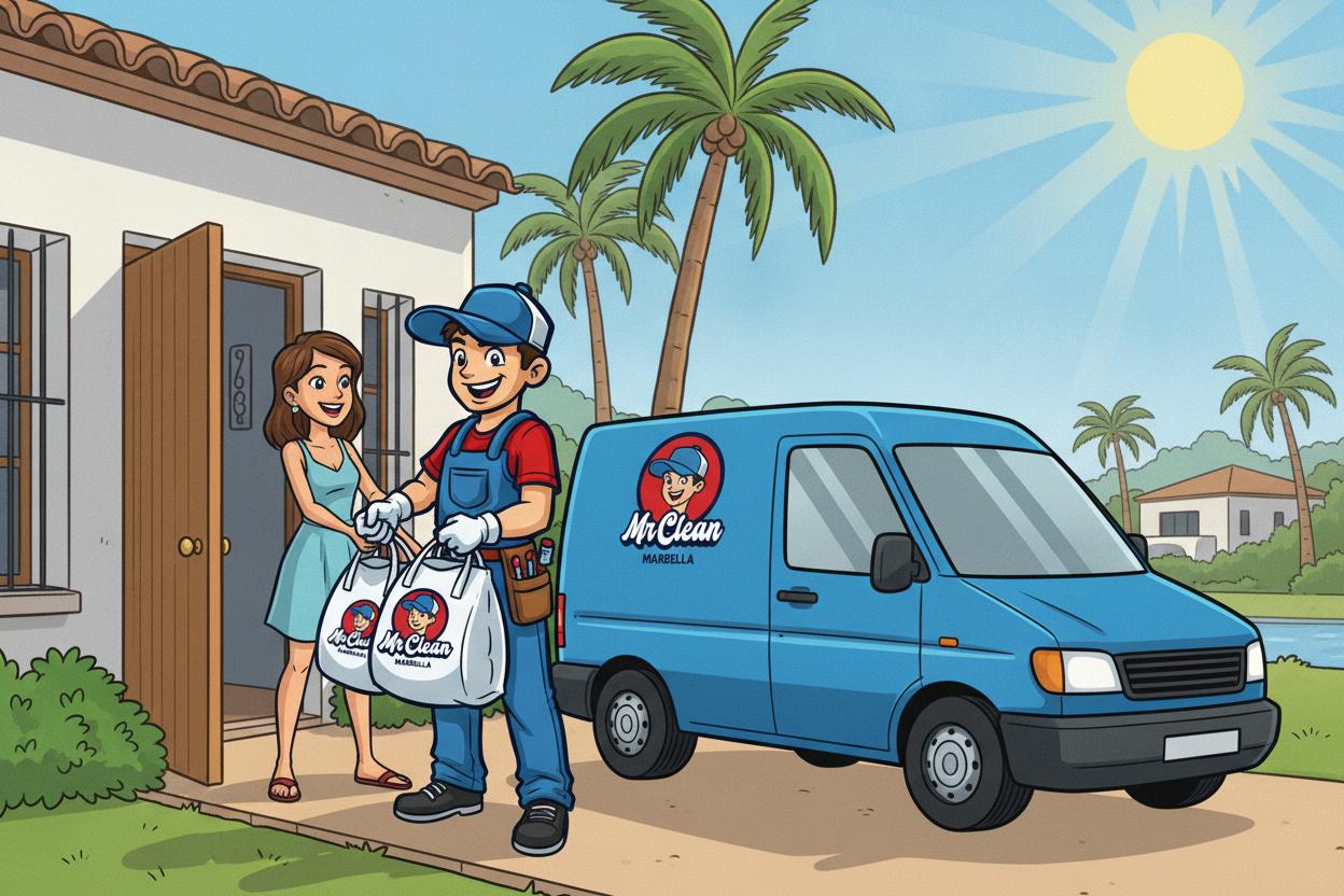 Collection & Delivery service by Mr Clean Marbella
