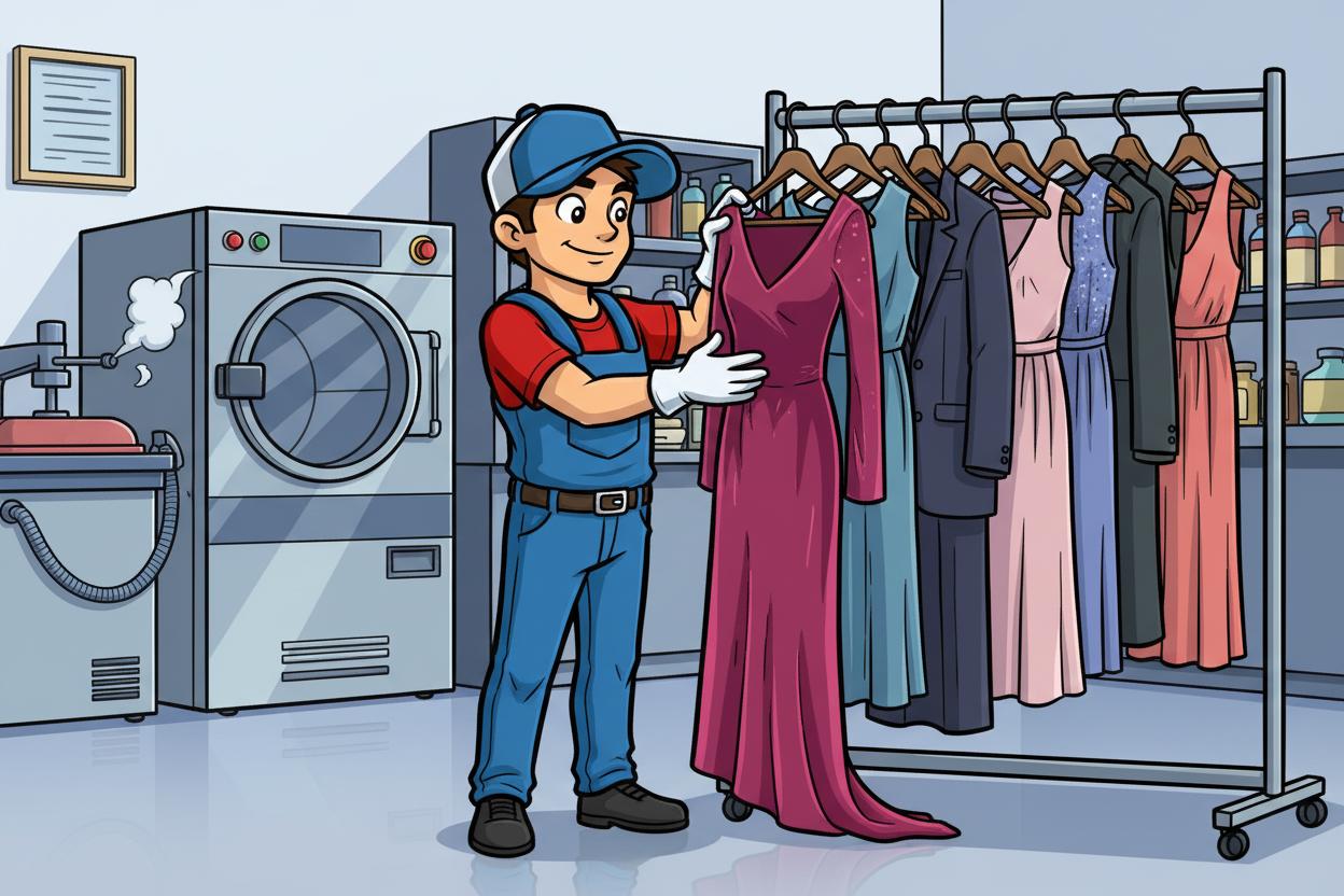 Dry Cleaning service by Mr Clean Marbella
