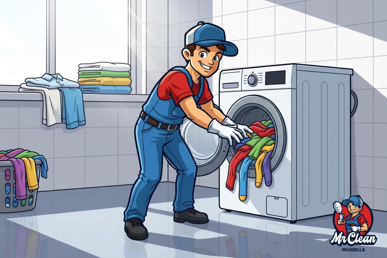 Wash & Fold service by Mr Clean Marbella